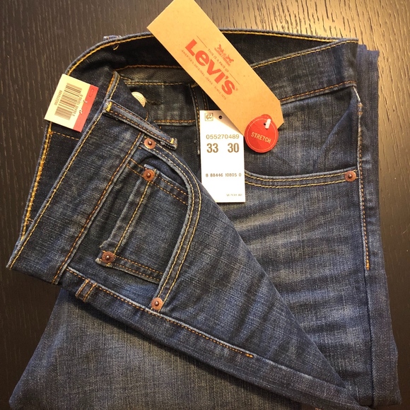 527 slim bootcut stretch jeans